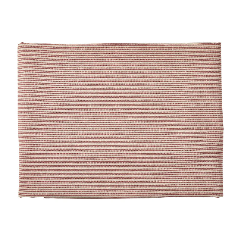Dug 140x240cm bomuld - red/sand