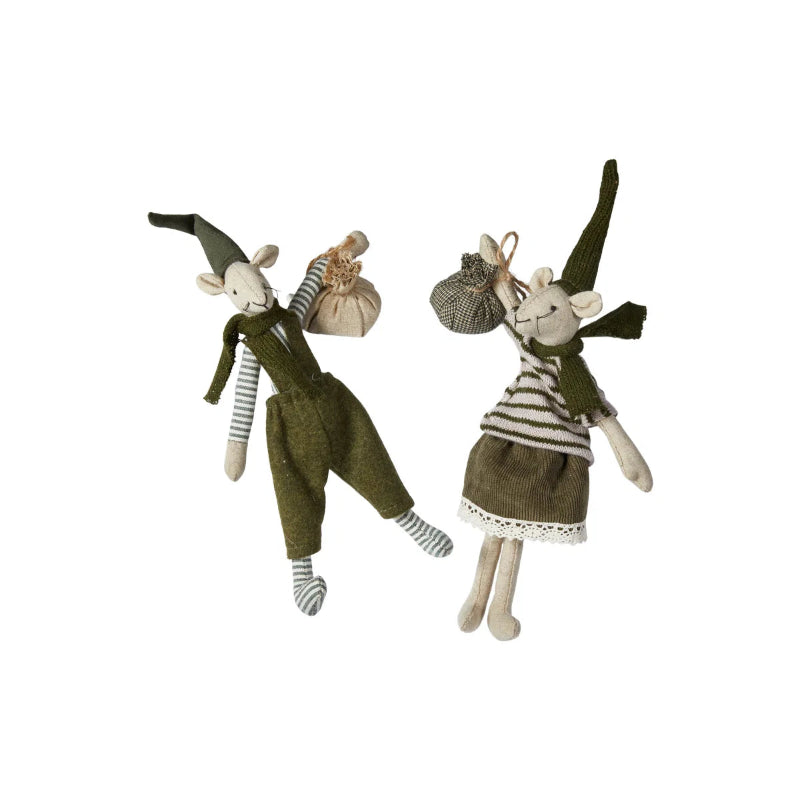 Noa & Nelli m/sæk Par H20cm stof