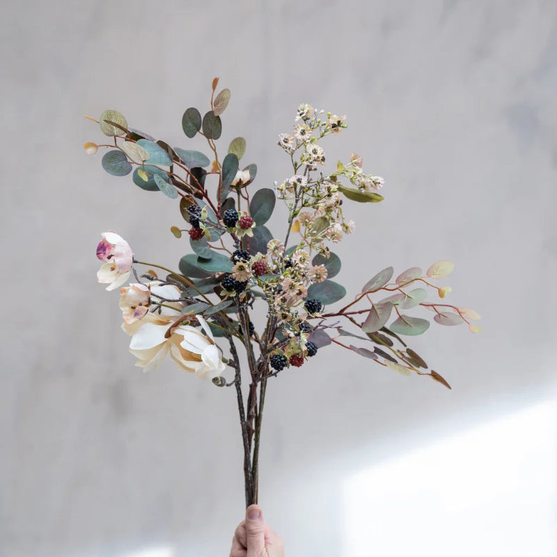 Eukalyptus stilk 69cm - Green/brown