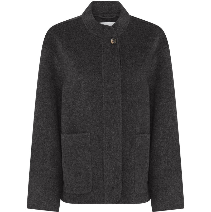 Wool Jacket - Chicago - Chocolate torte melange