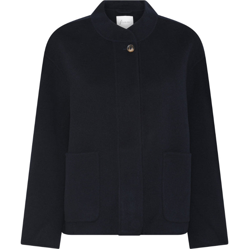 Wool Jacket - Chicago - Dark navy