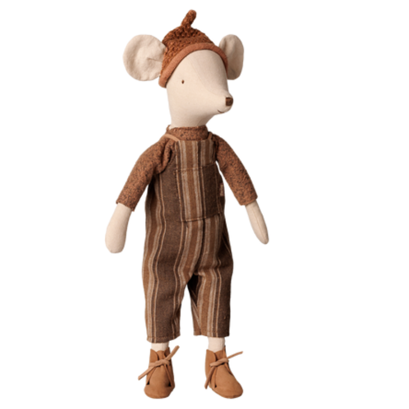 Mus - medium - overalls og sweater