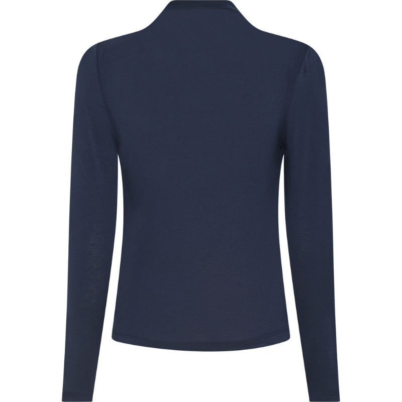 Bluse – Lima – Kaschmir – mittelgraues Mehl. | FRAU