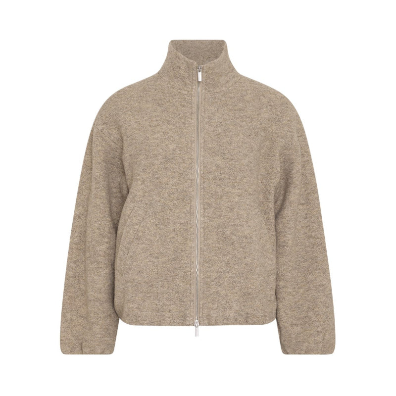 Wool Jacket - beige melange