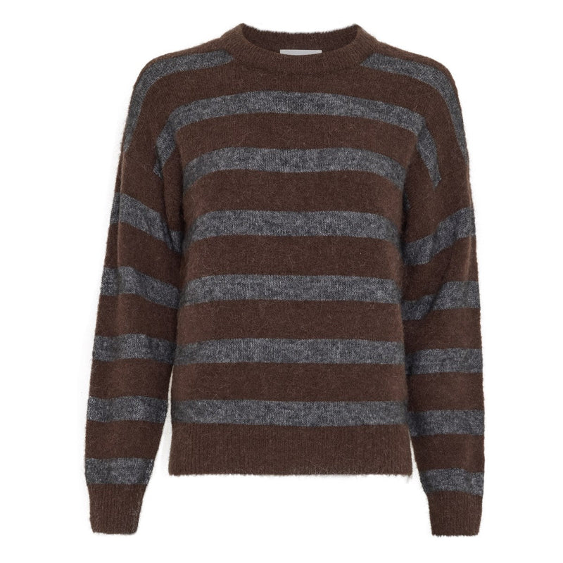 Festina Hope Pullover - Brown/grey melange