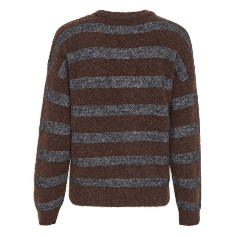 Festina Hope Pullover - Brown/grey melange