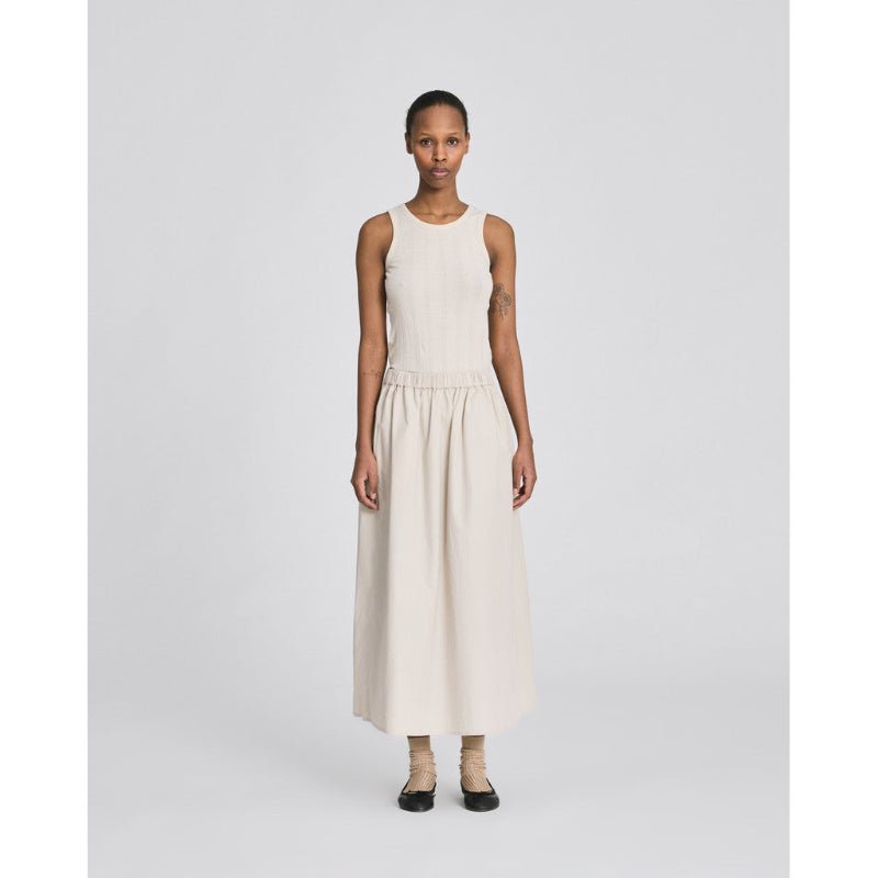 Alice Poplin skirt - Ancient grey - Nordic Home Living