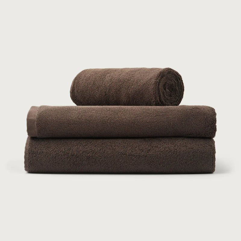 Badehåndklæde - Naram - Kaffe - Nordic Home Living