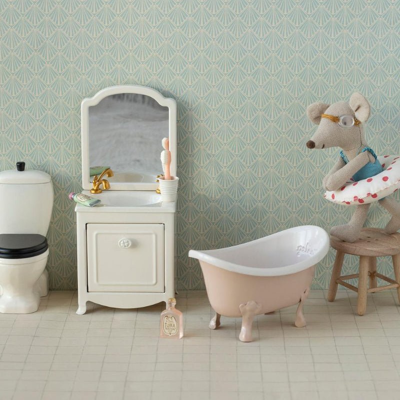 Badekar - Rosa - mus - Nordic Home Living