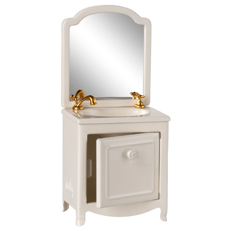 Baderumsmøbel - Mus - Råhvid - Nordic Home Living