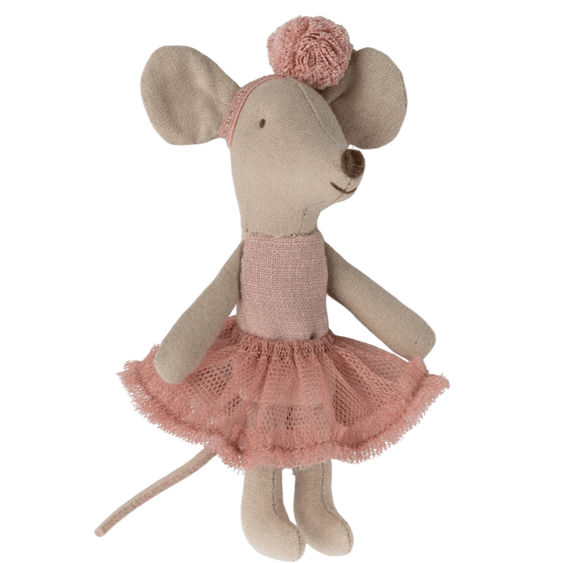Ballerina mus - Lillesøster - Rosa | Maileg - Nordic Home Living