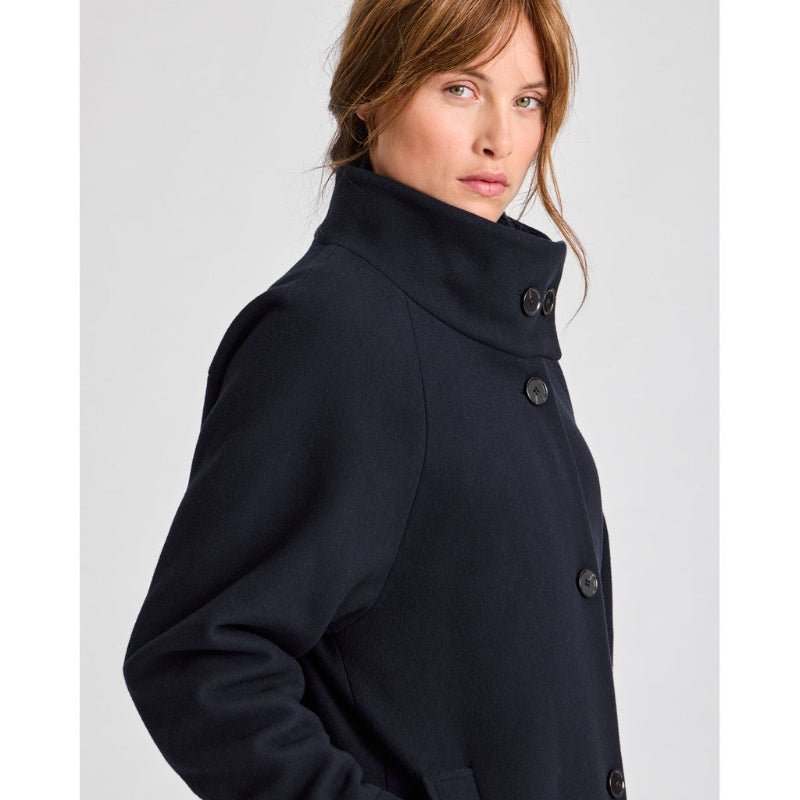 Benedikte Coat - midnight blue - Nordic Home Living
