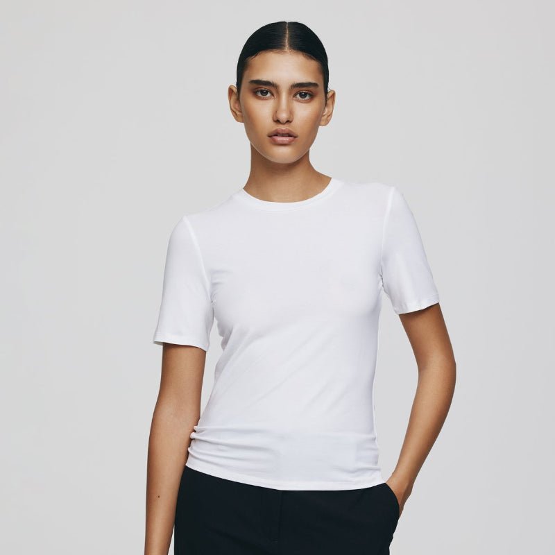 Betrina O - SS - White - Nordic Home Living