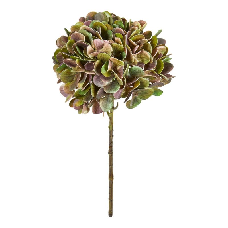 Blomst - Hortensia stilk 57cm - purple/green - Nordic Home Living