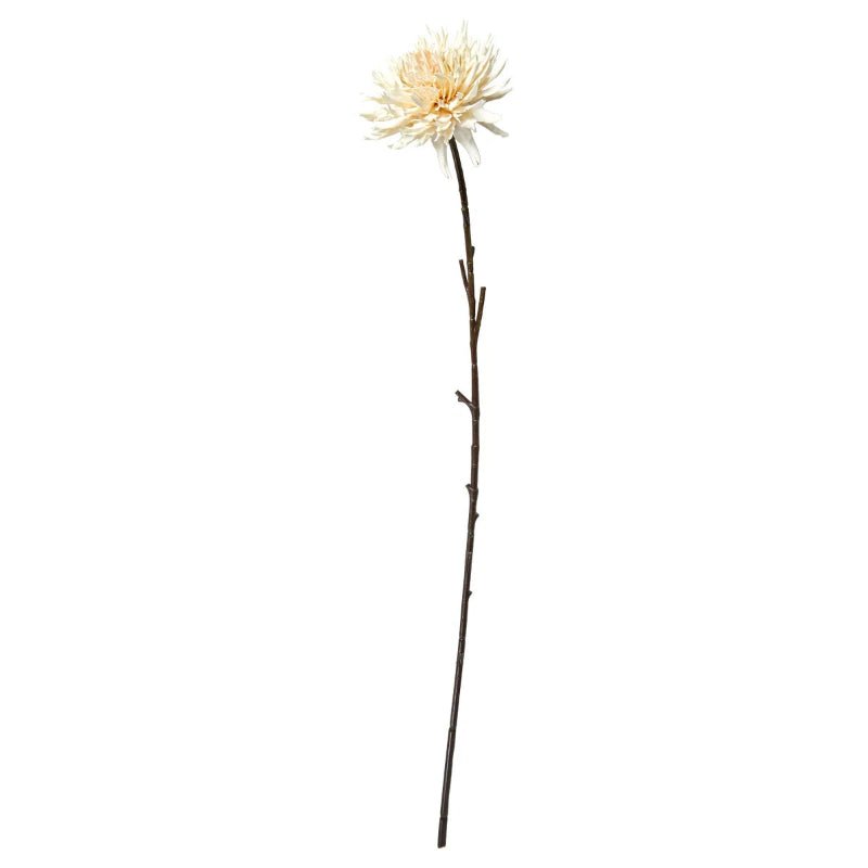 Blomst - Krysantemum stilk 75cm - white - Nordic Home Living