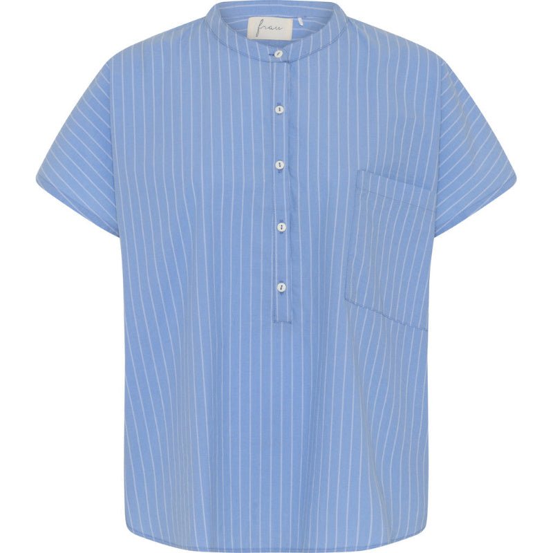 Bluse - Colombo - Hydrangea stripe - Nordic Home Living