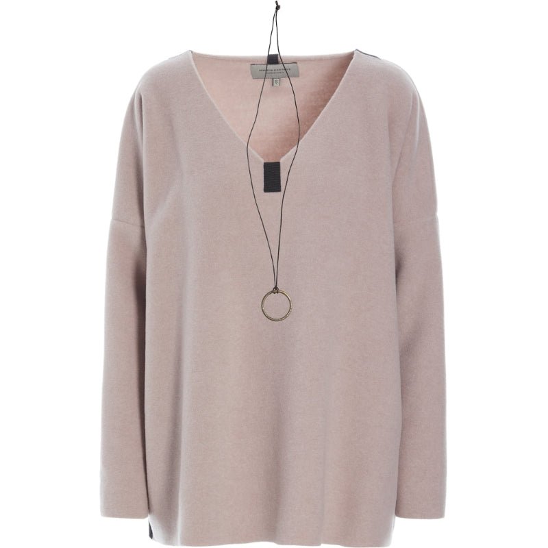 Bluse - Kit - V - hals - Nude - Nordic Home Living