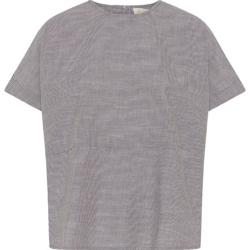 Bluse - Rome ss Top - Coffee Quartz Stripe | FRAU - Nordic Home Living