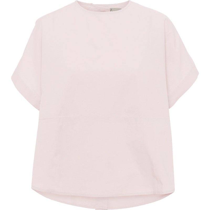 Bluse - Rome ss Top - Soft pink - Nordic Home Living