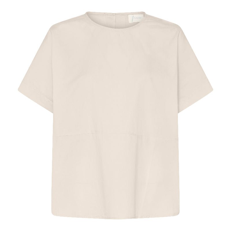 Bluse - Rome ss Top - tabioca - Nordic Home Living