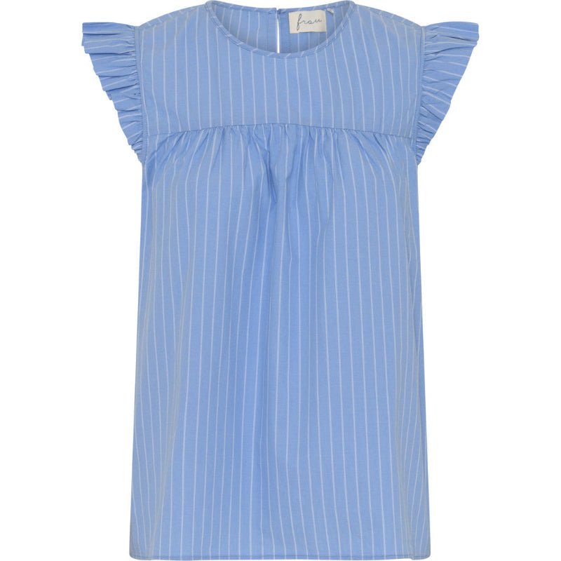 Bluse - Stockholm - Hydrangea stripe - Nordic Home Living