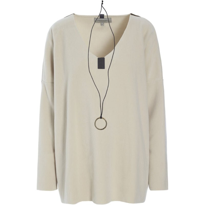 Bluse - V - hals - Kit - Nordic Home Living