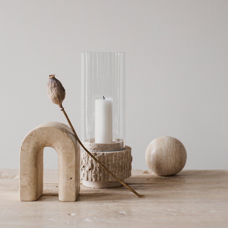 Bogstøtte - Travertin - Nordic Home Living