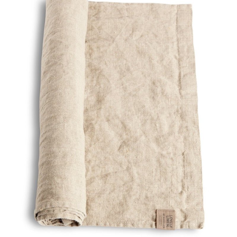 Bordløber - Hør - 47x150 cm - Vanilie - Nordic Home Living