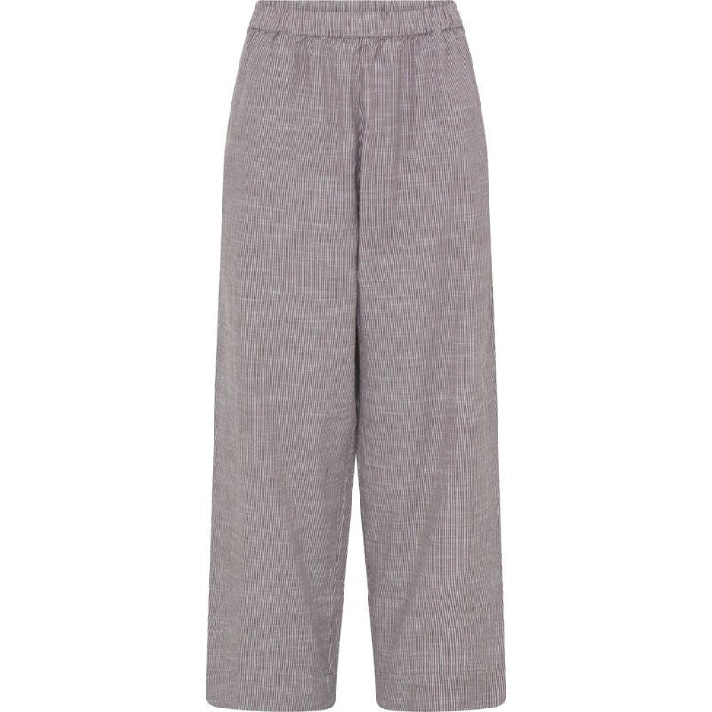 Bukser - Melbourne ankel - Coffee quartz stripe - Nordic Home Living