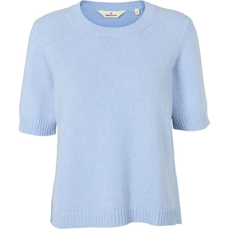 Cady - SS - Strik - Lyseblå - Nordic Home Living