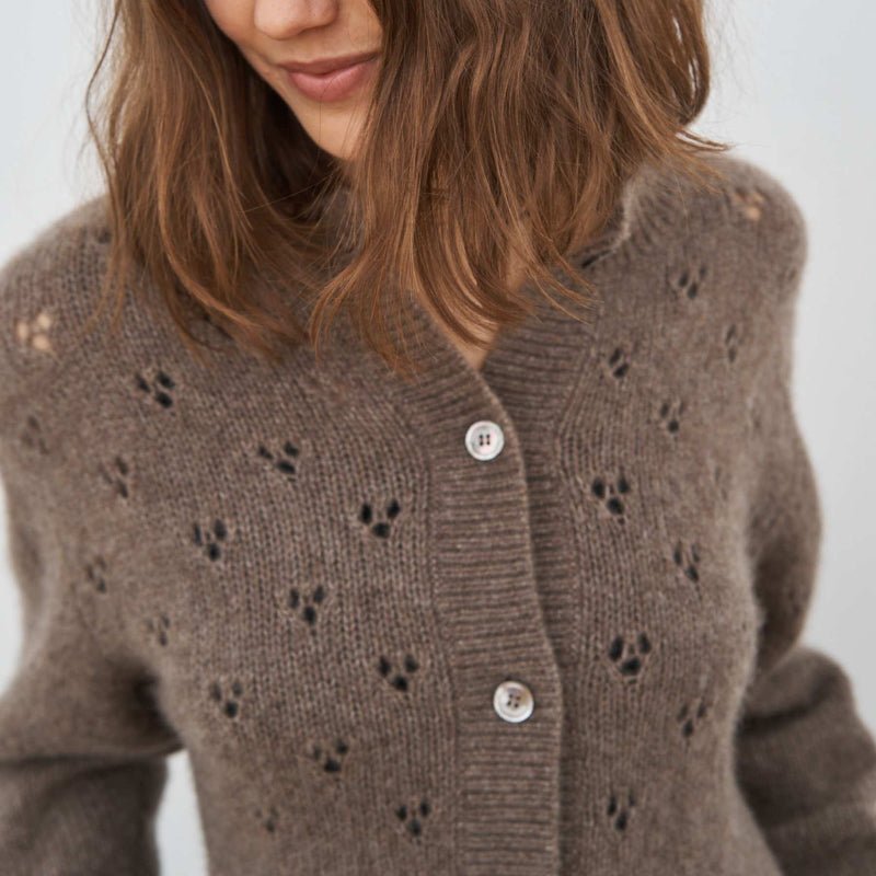 Cardigan - Harmonie - Hazelnut - Nordic Home Living