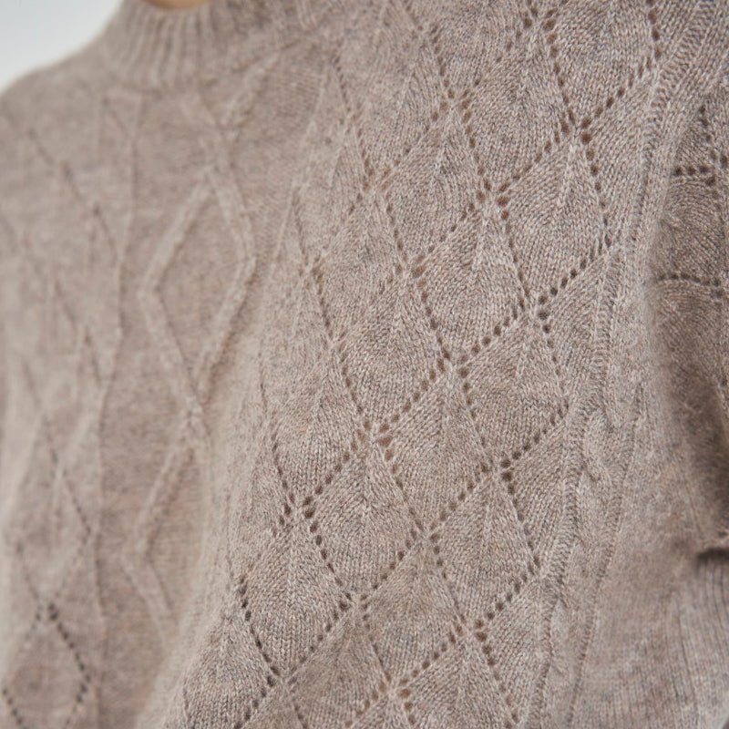 Christine Cabel - Cashmere - Dark sand - Nordic Home Living