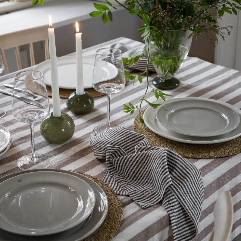 Dækkeserviet - søgræs - naur - Nordic Home Living