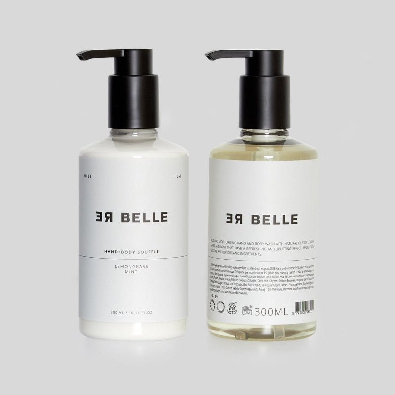 Duo Kit - Hand + Body - Lemongrass & Mint - Nordic Home Living