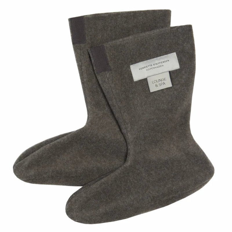 Fleece sokker - Bark - Nordic Home Living