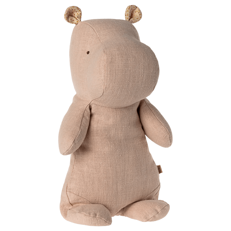 Flodhest - Safari friends - lys rosa - Nordic Home Living