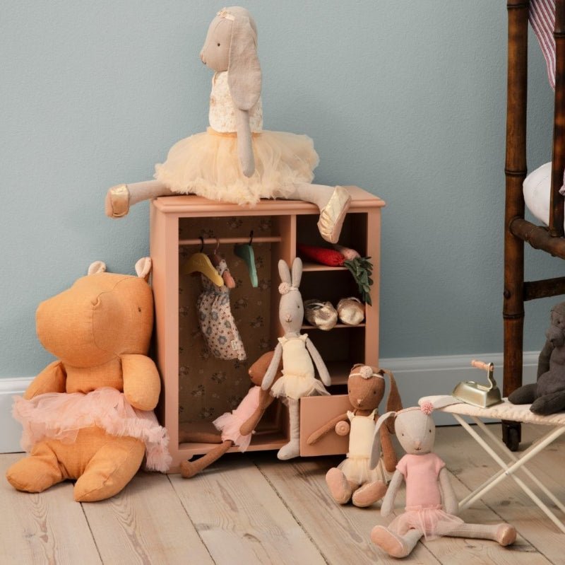 Flodhest - Safari friends - Medium - honninggul - Nordic Home Living