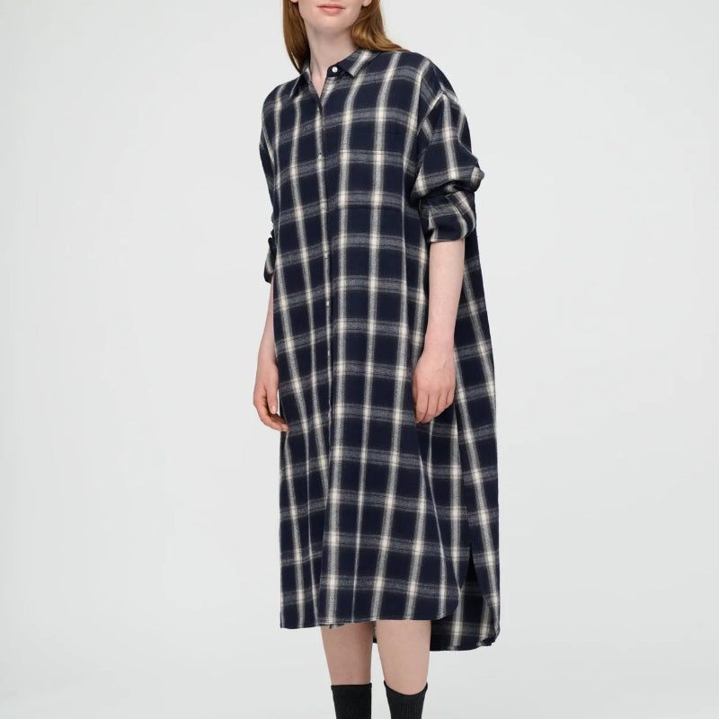 Floret Shirtdress Check