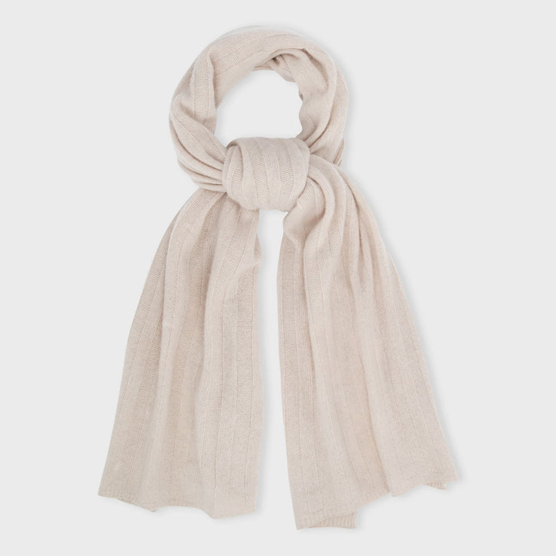 Scarf - Hannah - Cashmere - Wheat