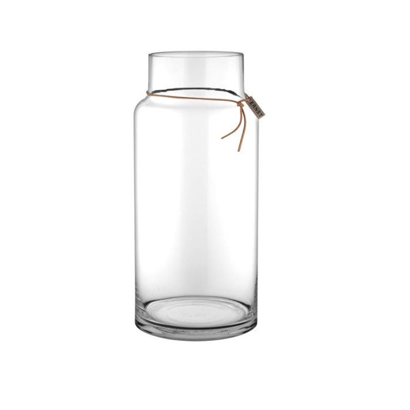 Glasvase - H 33cm Ø11,5cm | ERNST - Nordic Home Living