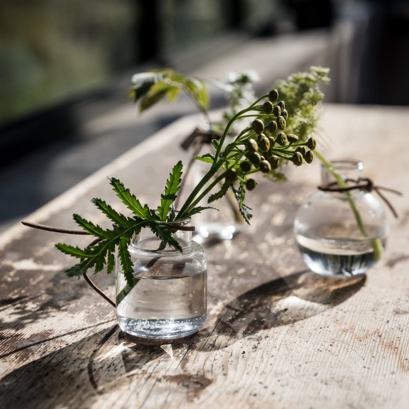 Glasvase - Mini - 3 - pak - Nordic Home Living
