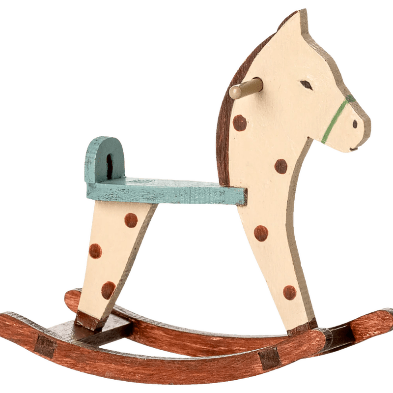 gyngehest Mus - Plettet - Nordic Home Living