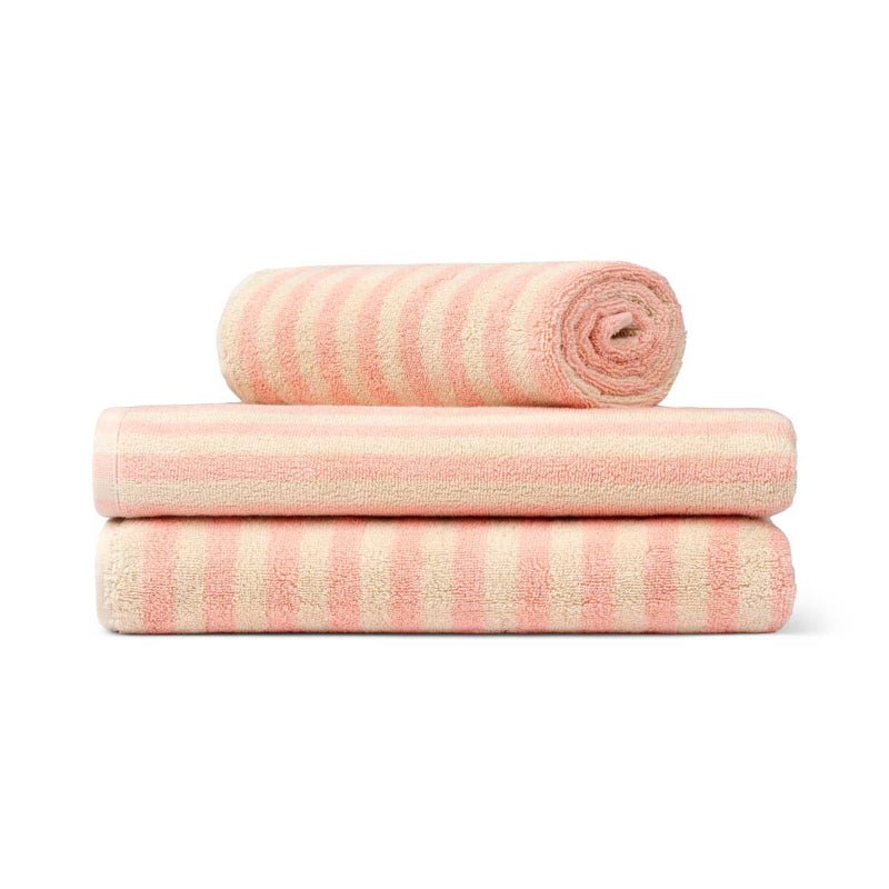Håndklæde - Naram - Tropical & Creme - Nordic Home Living