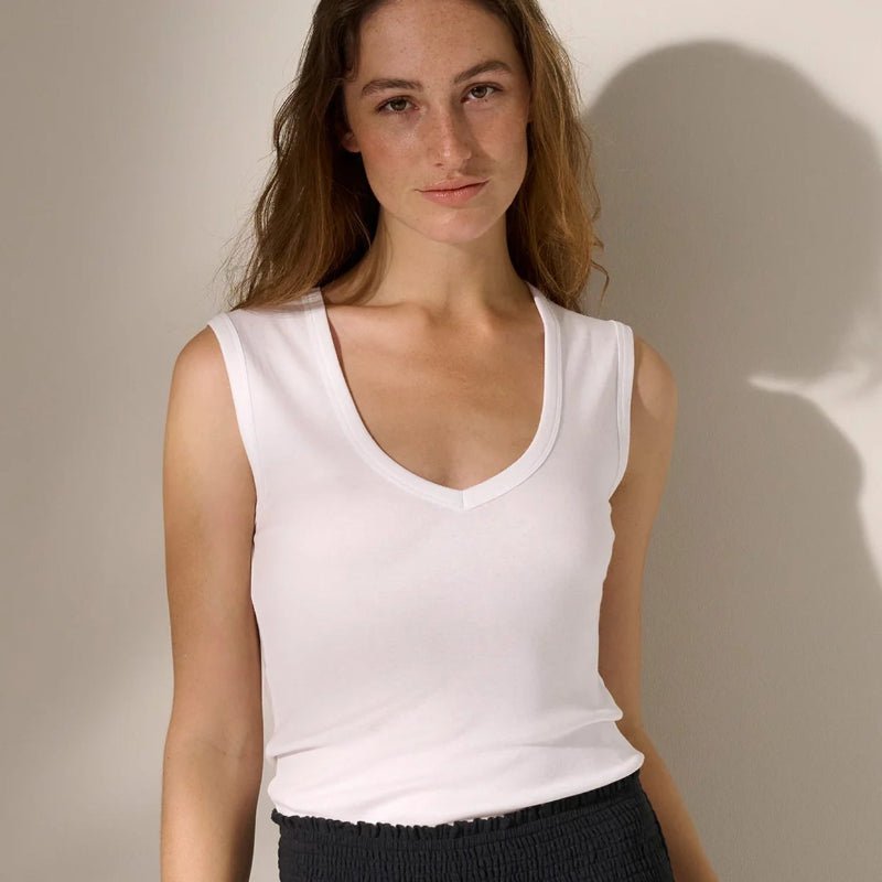 Joy tank - White - Nordic Home Living