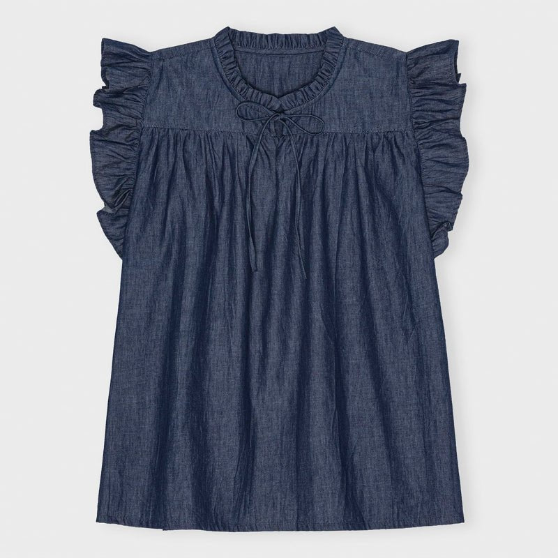 Joy top - Blue Denim - KOMMER SNART! - Nordic Home Living