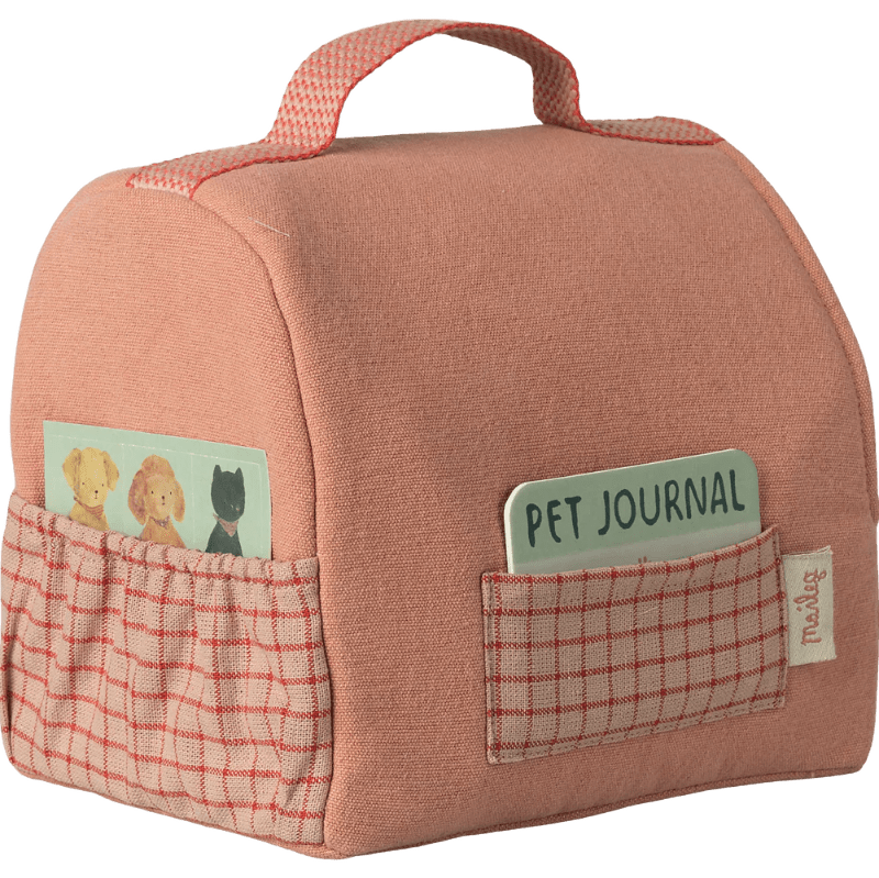 Kæledyrstaske - lille - koral - Nordic Home Living