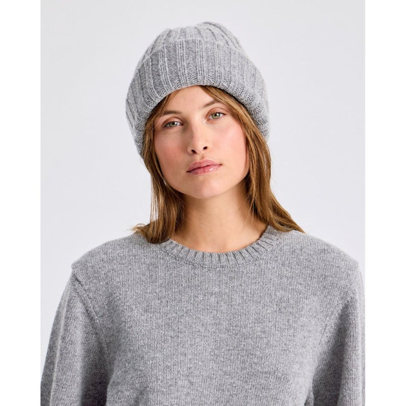 Kari - Beanie - Grey melange - Nordic Home Living