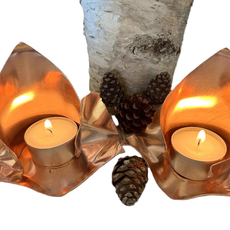 Kobberstage - Sæt/2 stk - Små | FRUI - Nordic Home Living