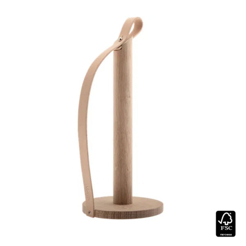 Køkkenrulleholder - Naturlig eg - Nordic Home Living