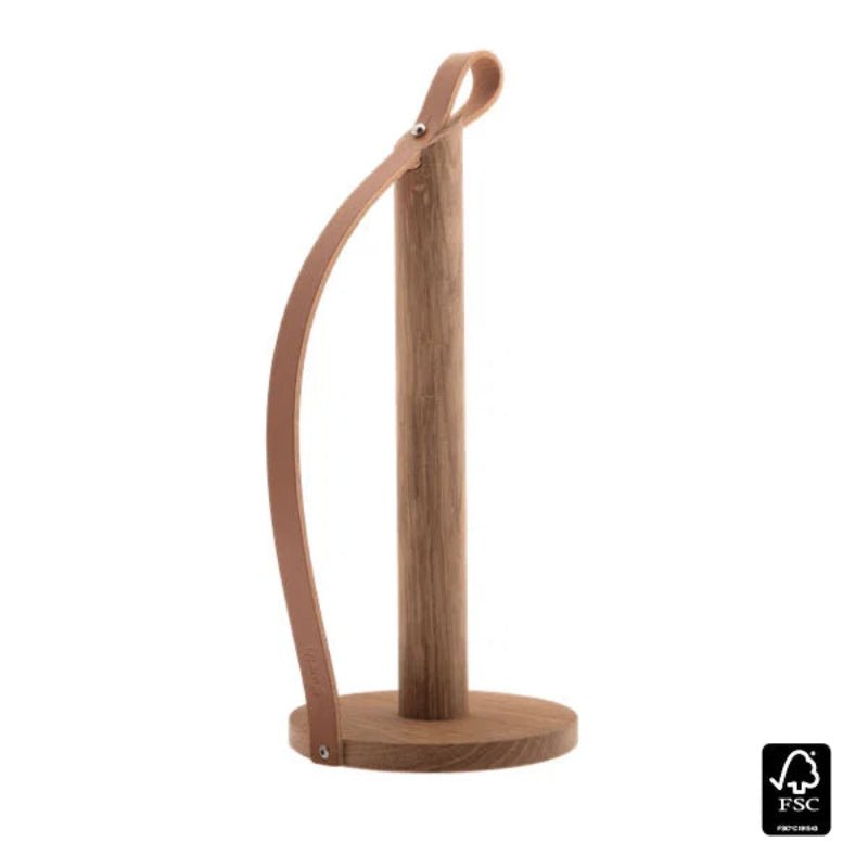 Køkkenrulleholder - Olieret eg - Nordic Home Living